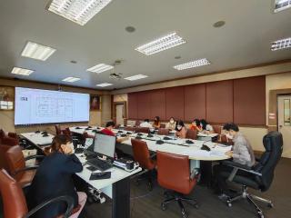 5. ประชุมคณะกรรมการพิจารณาแบบอาคารศูนย์ฝึกอบรมและทดสอบฝีมือแรงงาน วันที่ 1 กันยายน 2565 ณ ห้องประชุมดารารัตน์ อาคารเรียนรวมและอำนวยการ มหาวิทยาลัยราชภัฏกำแพงเพชร